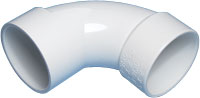 411-9110 90 Deg 1 1/2 In Sweep - PVC FITTINGS